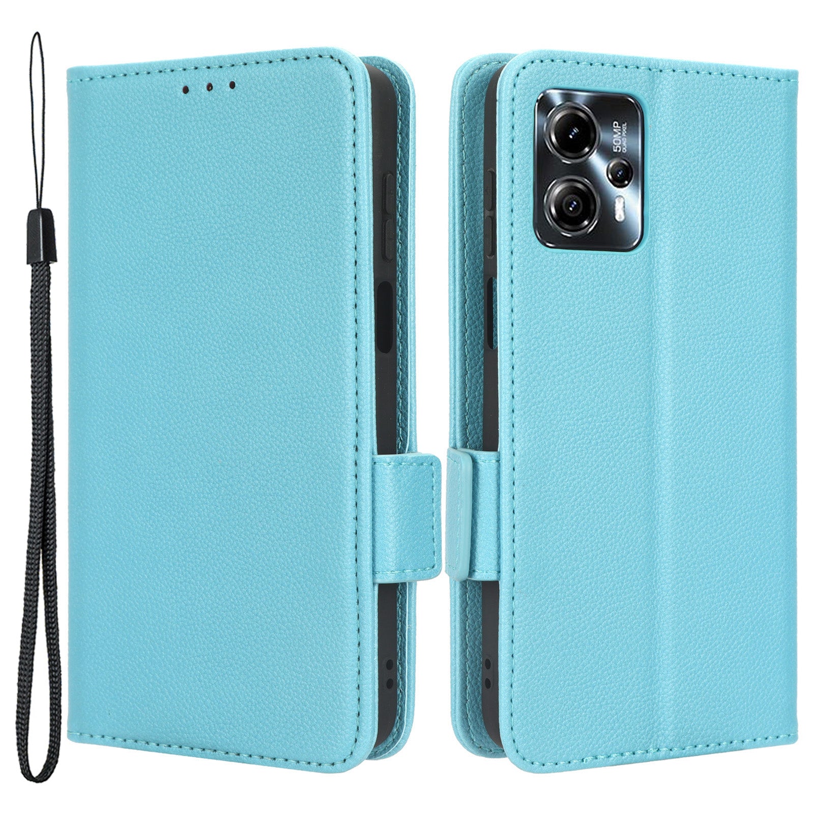 For Motorola Moto G13 4G G23 4G Mobile Phone Cover Wallet Stand Litchi Texture PU Leather Dual Magnetic Clasp Phone Case For Motorola Moto G13 4G G23 4G Mobile Phone Cover Wallet Stand Litchi Texture PU Leather Dual Magnetic Clasp Phone Case